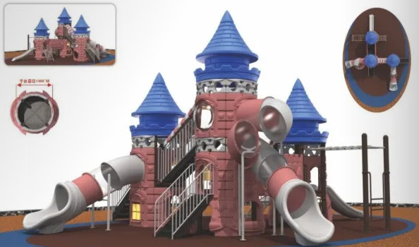 陕西塑料组合滑梯-PA捕鱼游乐-塑料组合滑梯生产厂家